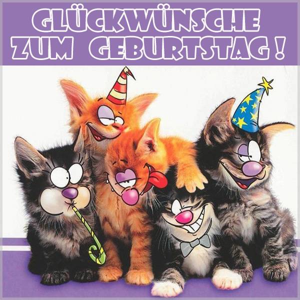 Открытки на немецком с днем рождения (65 фото)