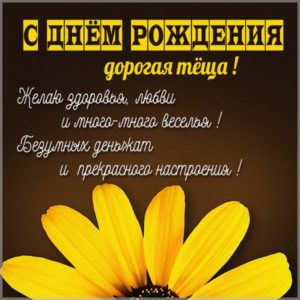 Картинка с днем рождения любимой теще - скачать бесплатно на s-dnem-rozhdeniya.ru